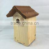 Wooden Bird House Handmade DIY Bird Cage thumbnail-3