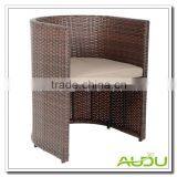 Audu Pittsburgh Outdoor Garden Rattan Dining Set thumbnail-4