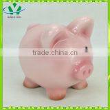 Cute Ceramic Pink Pig Piggy Bank thumbnail-1