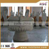 Stone Garden Corner Flower Pot thumbnail-1