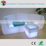 Hot Sale Single Corner and Straight LED Color Light Up Sofa thumbnail-3