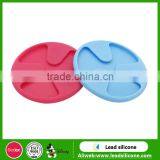 Colorful Food Garde Silicone Wine Glass Mat,Non-slip Silicone Wine Glass Coasters thumbnail-4