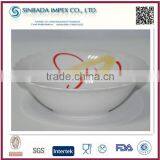 High Quality Wholesale White Ceramic Popcorn Bowl thumbnail-1