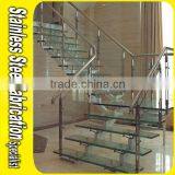 Aluminum Handrails Integral Sell Small Glass Spiral Staircase thumbnail-6