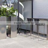 FO-9022 Stainless Steel Flower Pots, Flower Pots Wholesale thumbnail-1