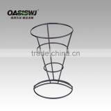 1x2 French Fry Stand Cone Basket Holder For Fries Chips Appetizers thumbnail-1