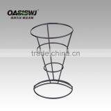 1x2 French Fry Stand Cone Basket Holder For Fries Chips Appetizers