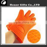China Kitchen Cooking Oven Glove Non Stick Silicone BBQ Gloves thumbnail-6