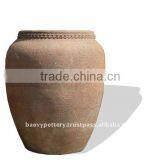 Vietnam Old Stone Outdoor Planter, Outdoor Pottery thumbnail-1