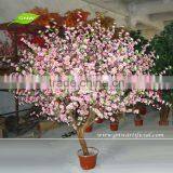 GNW BLS010 7ft Pink Color Peach Blossom Bonsai For Holiday Decoration thumbnail-1
