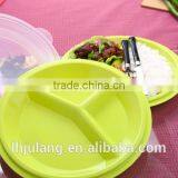 2017 Microwave Safe Plastic Dinner Plate With Diswasher/portion Control Plate thumbnail-1