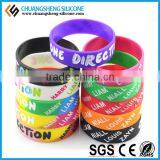 Summer Popular Ladies Favourite Silicone Bracelet, Various Printing Wristband thumbnail-6