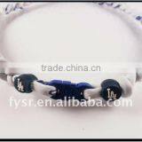 Cheap Custom Titanium Ion Braided Sport Necklace thumbnail-1