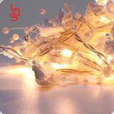 2AA 20 Led White Rose Pearl Wedding Decoration Warm White Decoration Light String thumbnail-4