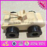 2016 Hot Sale DIY Painted Wooden Toy Tank W03A082 thumbnail-4