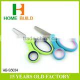 Factory Price HB-S5034 Student Scissors School Scissors Rubber Hand Scissors thumbnail-3