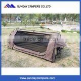 Top Selling Canvas Camping Swag Tent With Inflatable Mattress