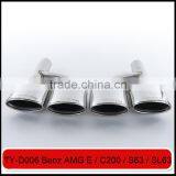 Auto Exhaust Tip for Ben z Amg Eclass S63 SL63 C200 thumbnail-2