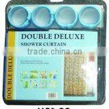 2pcs Shower Curtain Set thumbnail-1