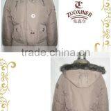 Ladies Padding Hooded Jacket thumbnail-1