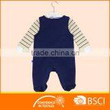 Baby Two Pieces Set T Shirt And Denim Overall Clothing thumbnail-2