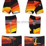 Orange Color 150g Meach Microfiber Men's Casual Board Shorts thumbnail-6