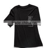 Customized Your Fashion Design t Shirts Custom Printing 100% Cotton in Bulk Plain thumbnail-3