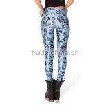 2017 Colorful Sublimation Leggings for Women Fitness Wear Yoga Pants and Leggings for Active Wear thumbnail-4