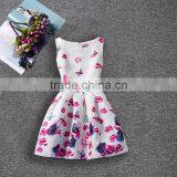 Hot Sells One Piece Girls Party Dresses Girls Printing Dress#F00294 thumbnail-1