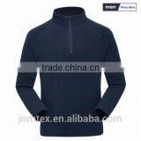 Mens Cotton Half Zip Sweatshirt Without Hoods thumbnail-3