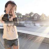 S17506A Boys Letter Cotton Baby Kids Shirts Fashion Children Tee Tops thumbnail-3