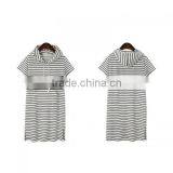 2017 New Fashion Cotton Plus Size T-shirt Dress thumbnail-3