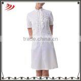 Wholesale Fashionable White Female Nurse Uniform Design thumbnail-1