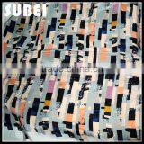12MM Summer New Design Geometric Figure Pure Silk CREPE DE-CHINE Fabric,Good Quality Mulberry Silk Fabric thumbnail-4