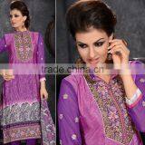 Glamour Beauty Designer Semi Stitch Salwar Kameez Collections thumbnail-3