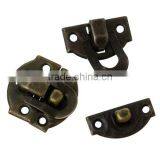 Wholesale Antique Bronze Jewelry Wooden Case Boxes Making Lock Latch thumbnail-1