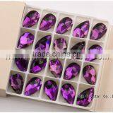 Teardrop Crystal Sew on Rhinestone, Crystal Sew on Beads,crystal Sew on Stones thumbnail-1