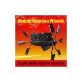 Double Fountain Wheels for Stage Fireworks Display + Wire Control thumbnail-1