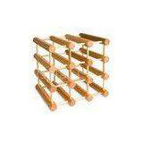 12 Bottle Shop Wooden Display Stands For Wine / Beer / Beverage thumbnail-1