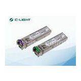 155M 100BX BIDI SFP Transceiver For CISCO / 80km SMF Transceiver