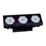 Nightclub Lighting 3 Heads RGB LED Par Lights IP65 DMX Strobe Light
