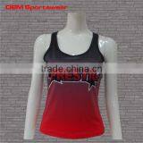 Polyester High Quality Womens Sports Tank Top thumbnail-1