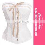 Champagne Women Sexy Vintage Inspired Straight Line Overbust thumbnail-1