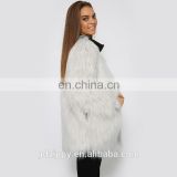 Express Clothes New Design Jacket for Women Women Villus Jacket in Grey thumbnail-4