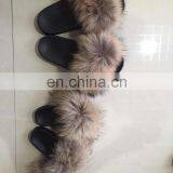 Fashionable Soft And Comfy Fluffy Furry Fur Slide Sandal for Children Kids thumbnail-5