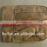 BY-S-G0135 Shearling Double Face Sheepskin Gloves With Good Quality