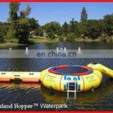 Attractive Inflatable aquatic water trampoline inflatable trampoline