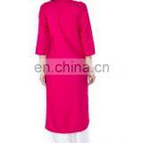 Designer High Low Hem Front With Buttons 100% Viscose Fabric Lady Tunic Kurta Manufacturer thumbnail-2