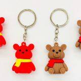 Plastc Animal Key Chain /3cm Colorful Plastic Key Ring Gift thumbnail-4