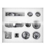 Shower Room Stainless Steel Sliding Door Accessories For 25mm Round Tube thumbnail-1